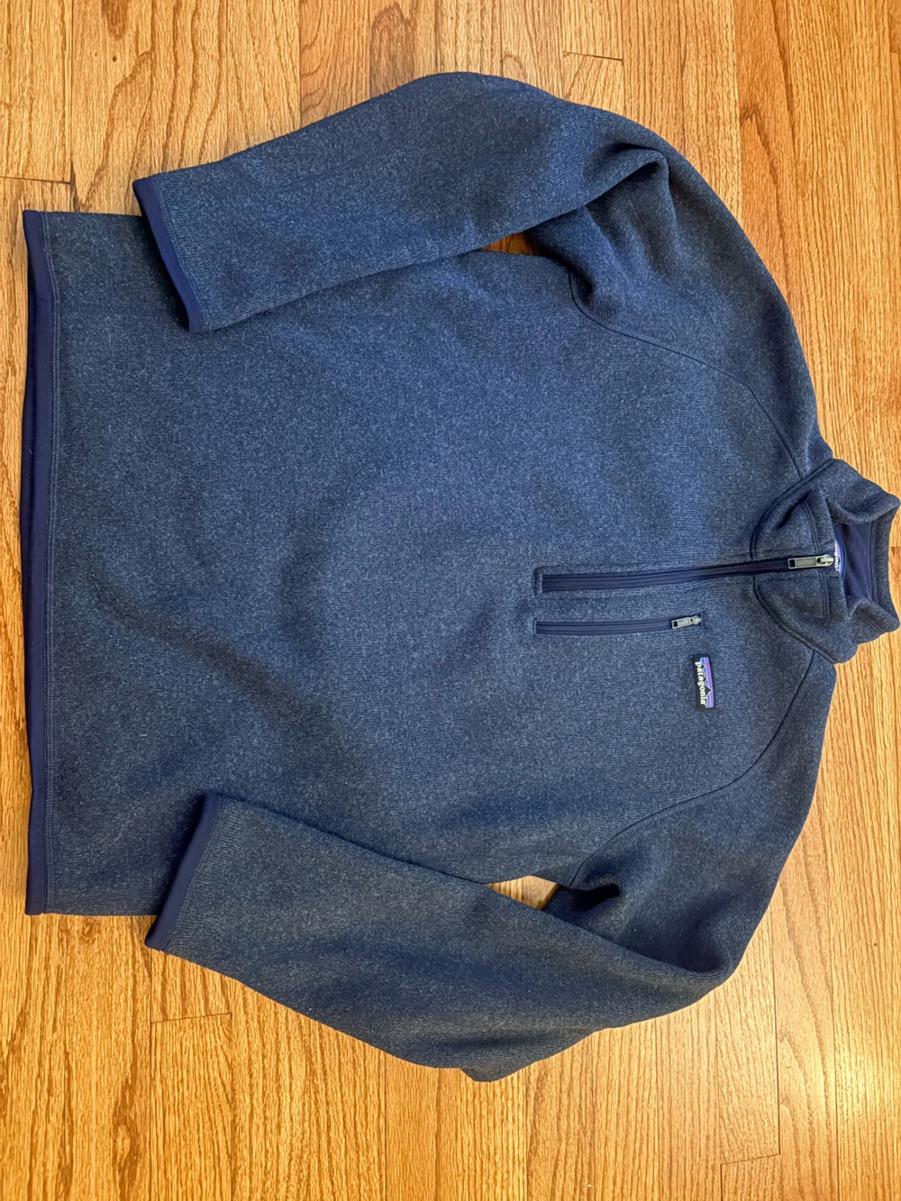 Patagonia Men's Dark Navy Full-Zip Fleece Jacket